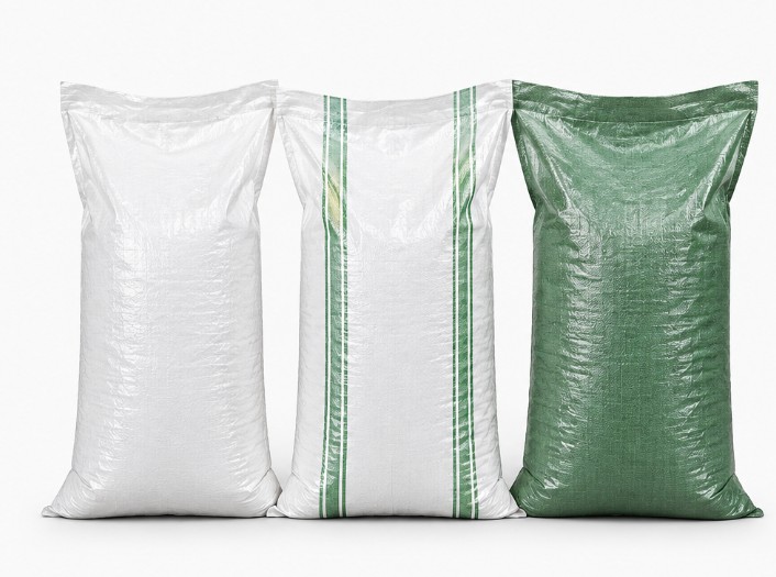 Production environment representing laminated woven bag manufacturing